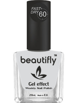 Beautifly Weekly Polish Gel Effect 500 Gloss Βερνίκι Νυχιών Μακράς Διαρκείας Quick Dry 20ml