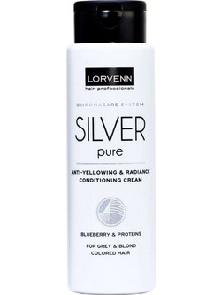 Lorvenn Silver Pure Conditioner για Προστασία Χρώματος για Βαμμένα Μαλλιά 300ml
