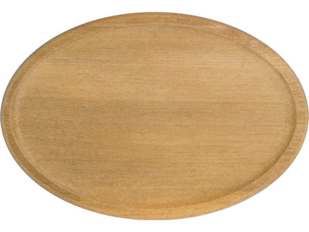 Ξύλινο Πιάτο Οβάλ Βαθύ 35 cm c439204