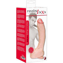 You2Toys Realistixxx Ρεαλιστικό Dildo με Βεντούζα & Όρχεις 27.5cm Flesh