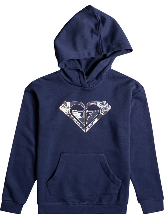 Roxy Παιδικό Φούτερ με Κουκούλα Navy Μπλε ERGFT03759-BSP0