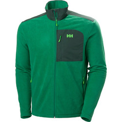 Helly Hansen Daybreaker Block Ανδρική Ζακέτα Fleece με Φερμουάρ Πράσινη 49454-486
