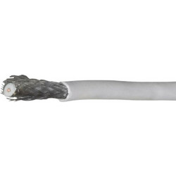 Καλώδιο TV δορυφορικό 96x0.12mm RG6U AL-AL ομοαξονικό Ιταλίας φύλλο αλουμινίου και με πλέγμα - 9-02164