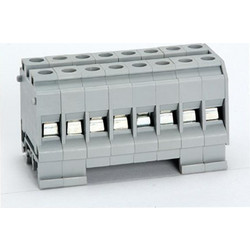 Μπλοκ διανομής ράγας 4 εισόδων 10mm2 61Α/800V - 4 εξόδων 10mm2 61Α/800V DBK 4 - 120-006410410