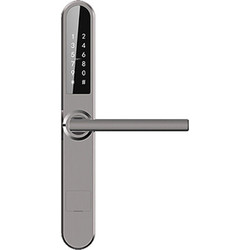 Κλειδαριά airbnb ultra slim bluetooth με ψηφιακό πληκτρολόγιο αφής σε γκρι χρώμα ΙΡ55