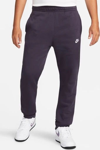 Nike Sportswear Club Ανδρικό Παντελόνι Φόρμας Fleece με Λάστιχο Μαύρο BV2707 -010