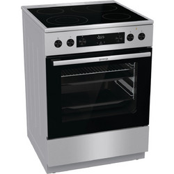 Gorenje GECS6C70XPA Κουζίνα Ηλεκτρική 71lt με Κεραμικές Εστίες 60cm
