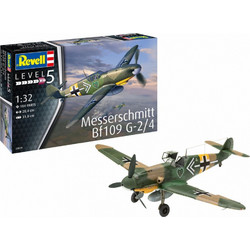 Revell Messerschmitt Bf109G-2/4 Συναρμολογούμενο Πλαστικό Μοντέλο Αεροπλάνου 1:32