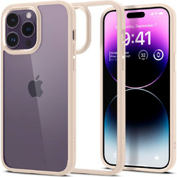 Spigen Ultra Hybrid Back Cover Sand Beige (iPhone 14 Pro Max)