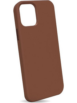 Puro Leather Back Cover Brown (iPhone 13)