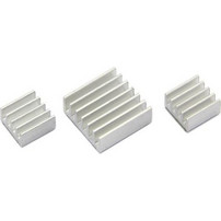 Aluminum Heatsink Adhesive Cooling Kit For Raspberry Pi 3 / 2 Model B / B+ (3pcs)
