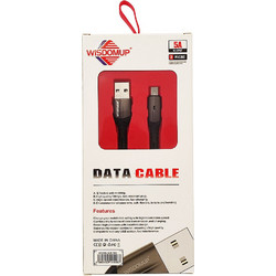 Καλώδιο φόρτισης-δεδομένων WISDOMUP micro-USB SJX-15V 1m 5A
