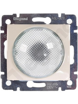 Φωτιστικό νυχτός Valena LEGRAND-774124-Ivory/Κρεμ 774124
