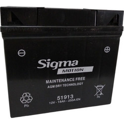 Μπαταρια YT19BL-BS (DIN51913 , LFP-20 ) Sigma