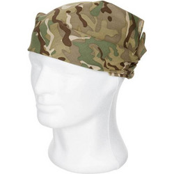MFH Bandana 55x55cm Cotton - Multicam