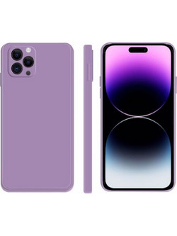 Vennus Silicone soft Case for Iphone 14 Pro Μωβ
