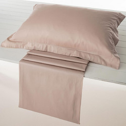 Vesta Σεντόνι King Size Βαμβακοσατέν 280x270 Athena 303 Beige