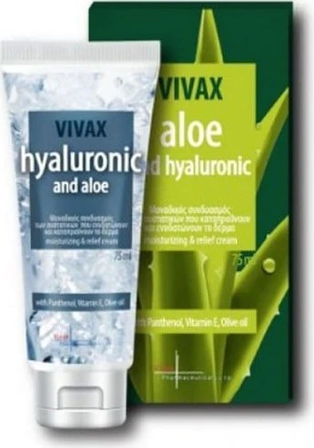 Vivax Hyaluronic & Aloe Cream 75ml | BestPrice.gr