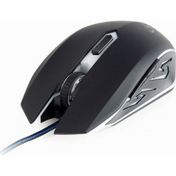 Gembird MUSG-001 Ενσύρματο Gaming Ποντίκι RGB 2400 DPI Black Blue