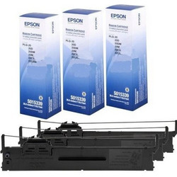 Ribbon Epson C13S015339 Black 3pcs