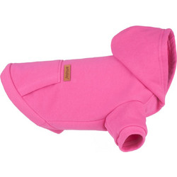 Amiplay- Μπλούζα Φούτερ με κουκούλα Σκύλου- Hoodie Texas -Ροζ- 45cm