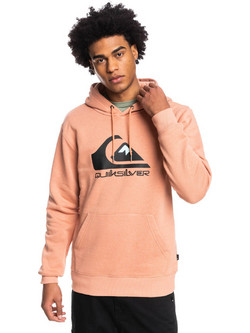 Quiksilver Ανδρικό Φούτερ με Κουκούλα & Τσέπες Σομόν EQYFT04450-CKL0