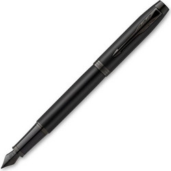 Parker Πένα Γραφής Medium Μαύρη από Ορείχαλκο με Μπλε ΜελάνιΚωδικός: 1159.2201.62