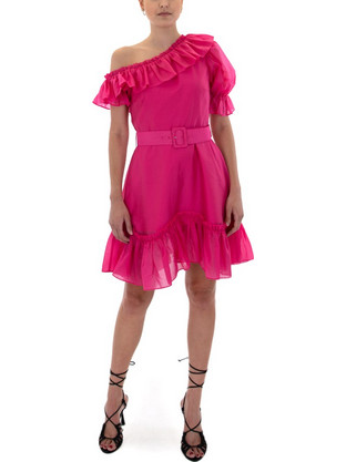 Ted Baker Zinniia Mini Φόρεμα για Γάμο / Βάπτιση Φούξια 269526