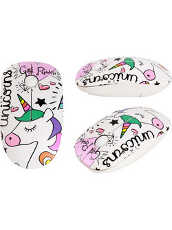 iTotal XL2450 Unicorn Ασύρματο Ποντίκι White