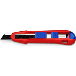 KNIPEX ΜΑΧΑΙΡΙ-ΦΑΛΤΣΕΤΑ 18mm (9010165BK)