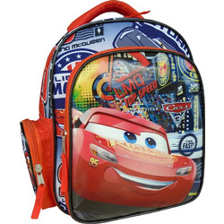 Paxos Cars Piston Cup Σχολική Τσάντα Πλάτης Δημοτικού Πολύχρωμη 53883