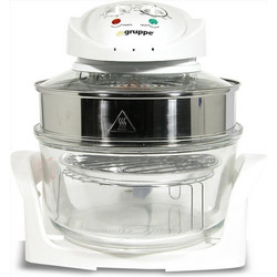 Gruppe KHC612 Φουρνάκι Ρομπότ 12lt 1200W με Λάμπα Αλογόνου
