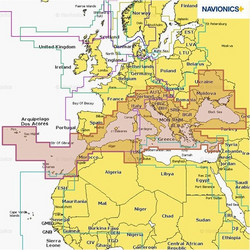 Χάρτης Navionics+ ΜΕΣΟΓΕΙΟΣ & ΜΑΥΡΗ ΘΑΛΑΣΣΑ Κωδικός: 40383427