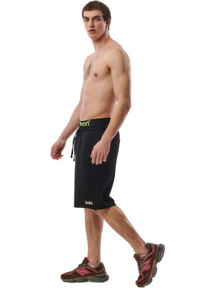 Body Action Αθλητική Ανδρική Βερμούδα Μαύρη 033325