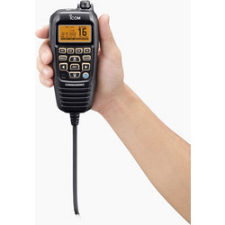 ICOM IC-HM-195B Command Mic IV for M424/M323/400BB VHF, Black