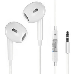 Treqa EP-758 Handsfree In-Ear 3.5mm White
