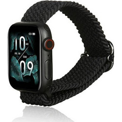 Beline Λουράκι Υφασμάτινο Black (Apple Watch 38 / 40 / 41mm)