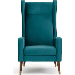 La Redoute Πολυθρόνα Βελούδινη Πράσινη XXL 3614854969191