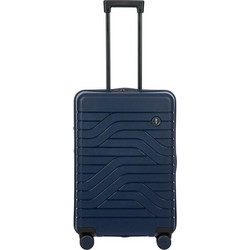Bric's Ulisse Βαλίτσα Μεσαία 65x43x26cm με 4 Ρόδες Navy Μπλε