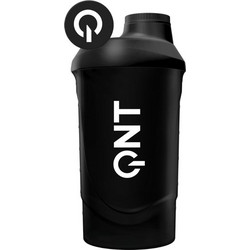 Πλαστικό Shaker IT'S ON 600ml Μαύρο QNT