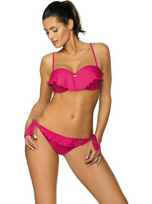 Marko Bikini Set Μπουστάκι με Ενίσχυση Φούξια M-467 113093