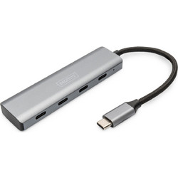 Digitus DA-70246 USB Hub 3.0 USB-C με 4 Θύρες USB-C
