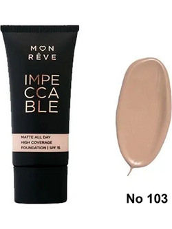 Mon Reve Impeccable Matte All Day 103 Liquid Foundation 30ml