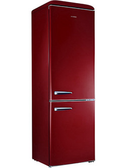 Hyundai Electrics HCVG23-310R Retro Ψυγειοκαταψύκτης 300lt Υ192xΠ59.9xΒ62.8cm Κόκκινος
