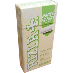 Φιλτράκια στριφτού Rizla 120s Ultra Slims Plastic Free