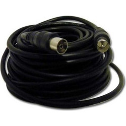 Καλώδιο Κεραίας Coax Male to Coax Female 10m Black FTT2-012