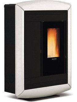 La Nordica Souvenir Lux Evo White Σόμπα Pellet 10.2kW
