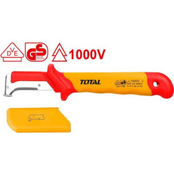 Μαχαίρι Απογύμνωσης Καλωδίων Κυρτό 185mm 1000V VDE Total (THIDCK1851)