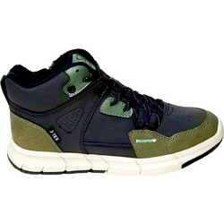 Safety Jogger Παιδικά Μποτάκια Χακί με Φερμουάρ SJ594217
