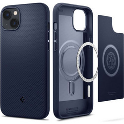 Spigen Mag Armor Back Cover Navy Blue (iPhone 14 Plus)